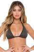 Luli Fama Havana Nights Triangle Halter Top